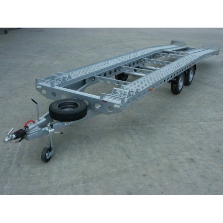Autopřepravník PAV2 ALU paket brzděný, 3500 kg, 7700 x 1960 mm, 100 km/h