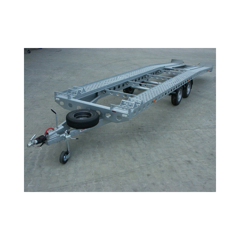Autopřepravník PAV2 ALU paket brzděný, 3500 kg, 8000 x 1960 mm, 100 km/h