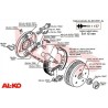 Buben brzdový AL-KO COMPACT 2051Aa (112x5, čep 34 mm) 650kg