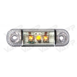 Svítilna boční obrysová LED WAS W61, 12-24V, 3 diody