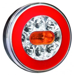 Svítilna sdružená LED fristom FT 110, 12-36V, kulatá, blinkr, brzda, koncové