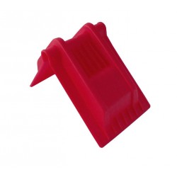 Ochranný roh 2MAX 220x185 mm pro popruh až 65 mm, červený plast