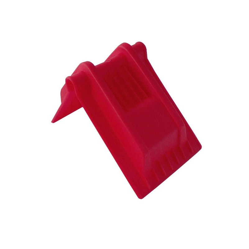 Ochranný roh 2MAX 220x185 mm pro popruh až 65 mm, červený plast