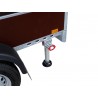 Přívěsný vozík PV1 PROFI brzděný, 2530x1280 mm, 1000 kg, 130km/h