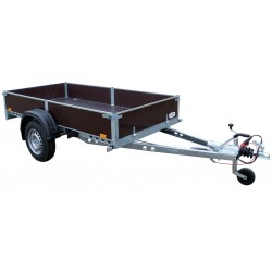 Přívěsný vozík PV1 PROFI brzděný, 2530x1280 mm, 1000 kg, 130km/h