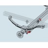 Montážní materiál AL-KO pro tlumič k listovým pružinám STARR ( 750 kg) / 1 ks