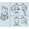 Montážní materiál AL-KO pro listové pružiny STARR ( 750 kg) / 1 ks
