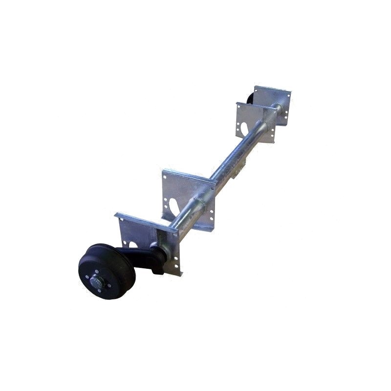 Náprava na přívěsný vozík KNOTT GB 10, 1000 kg, 1720 mm, 200x50, 100x4