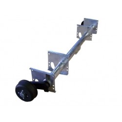 Náprava na přívěsný vozík KNOTT GB 10, 1000 kg, 1820 mm, 200x50, 100x4
