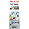 Pneu 155/70 R12 C Maxxis UE-168 104/102N (900 kg)