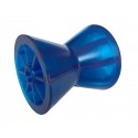 Rolna kuželová 4\'\' modrá PVC, pr. 87/50 mm, d:14,5 mm, l:92 mm