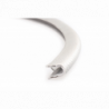 Pryžový "U" profil PIRELLI s kovovou výztuhou, šedý