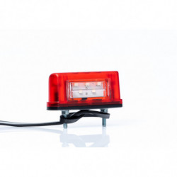 Osvětlení SPZ LED FT-016/A červené 12/24 V