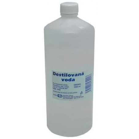 Destilovaná voda - 1 litr