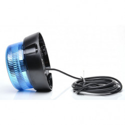 PROFI maják LED W126-867.4D modrý 12/24V pevný