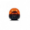 Maják LED oranžový nabíjecí, magnet - 20W R65