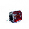 Koncové světlo FT-600 LED levé + osv. SPZ 12/24V s dynamickým blinkrem a odporem