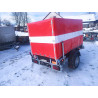 Přívěsný vozík pro hasiče HDV21V1 nebrzděný, 750 kg