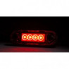 Poziční světlo FT-073 červené LED 12/24V